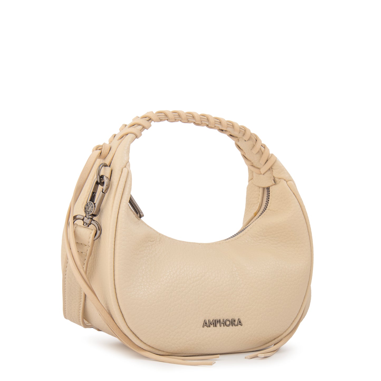 CARTERA CORTE OVAL MUSA BLANCO