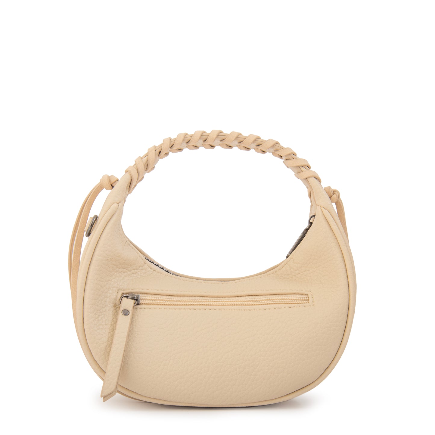 CARTERA CORTE OVAL MUSA BLANCO