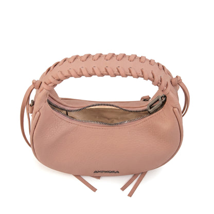 CARTERA CORTE OVAL MUSA ROSA