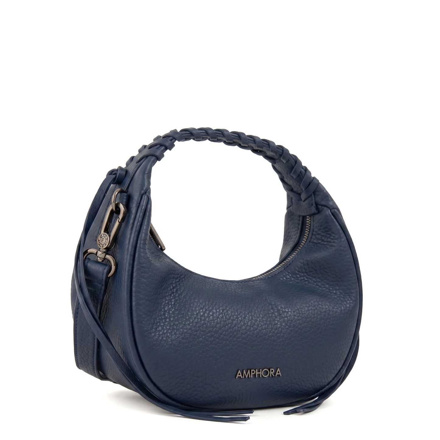 CARTERA CORTE OVAL MUSA AZUL