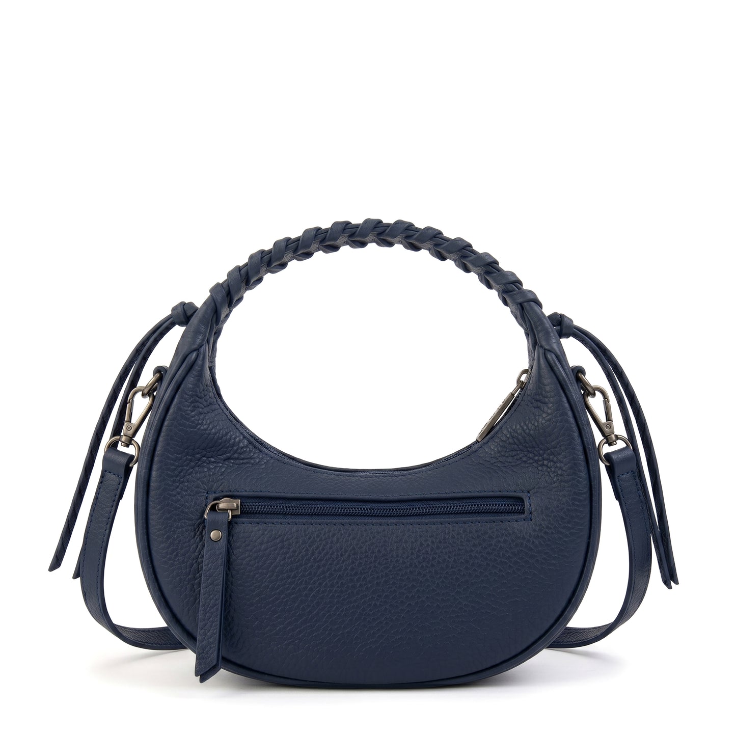 CARTERA CORTE OVAL MUSA AZUL