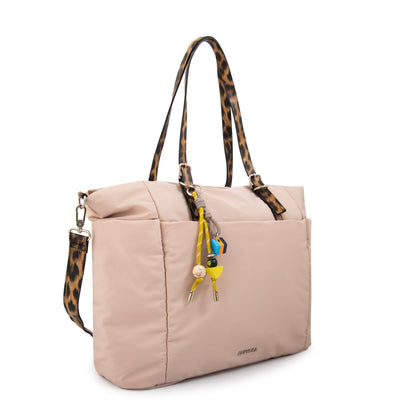CARTERA PORTA NOTEBOOK LILY BEIGE