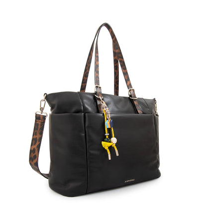 CARTERA PORTA NOTEBOOK LILY NEGRO