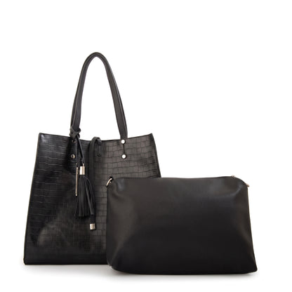 CARTERA ALLURE NEGRO