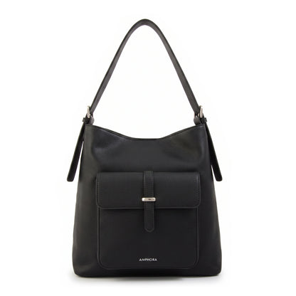 CARTERA CORTE RECTO NAVILA NEGRO