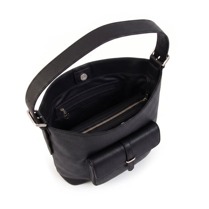 CARTERA CORTE RECTO NAVILA NEGRO