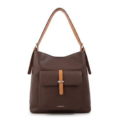 CARTERA CORTE RECTO NAVILA MARRÓN