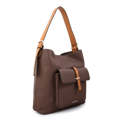 CARTERA CORTE RECTO NAVILA MARRÓN