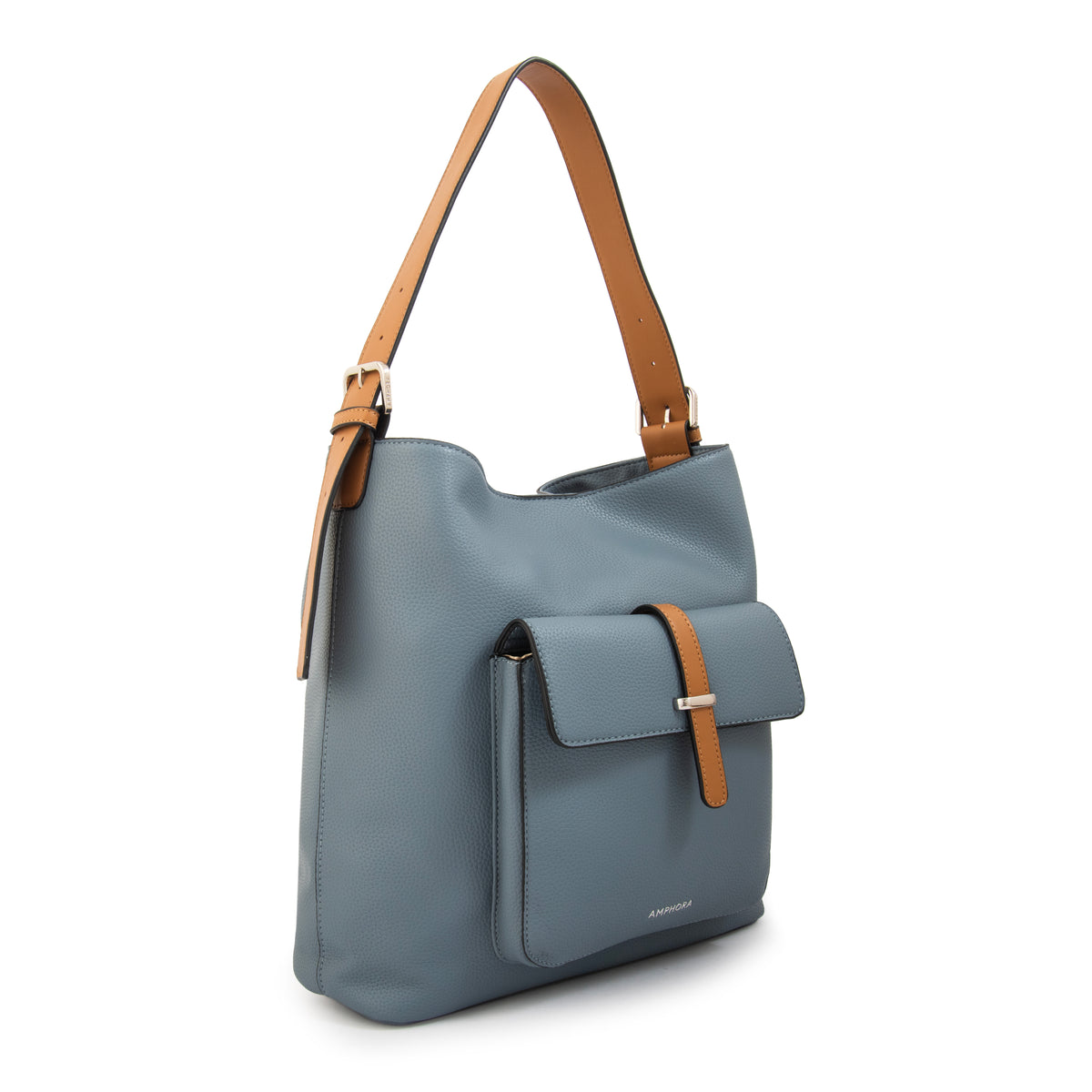 CARTERA CORTE RECTO NAVILA AZUL