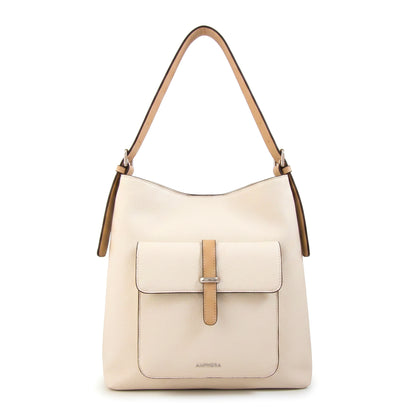 CARTERA CORTE RECTO NAVILA BLANCO