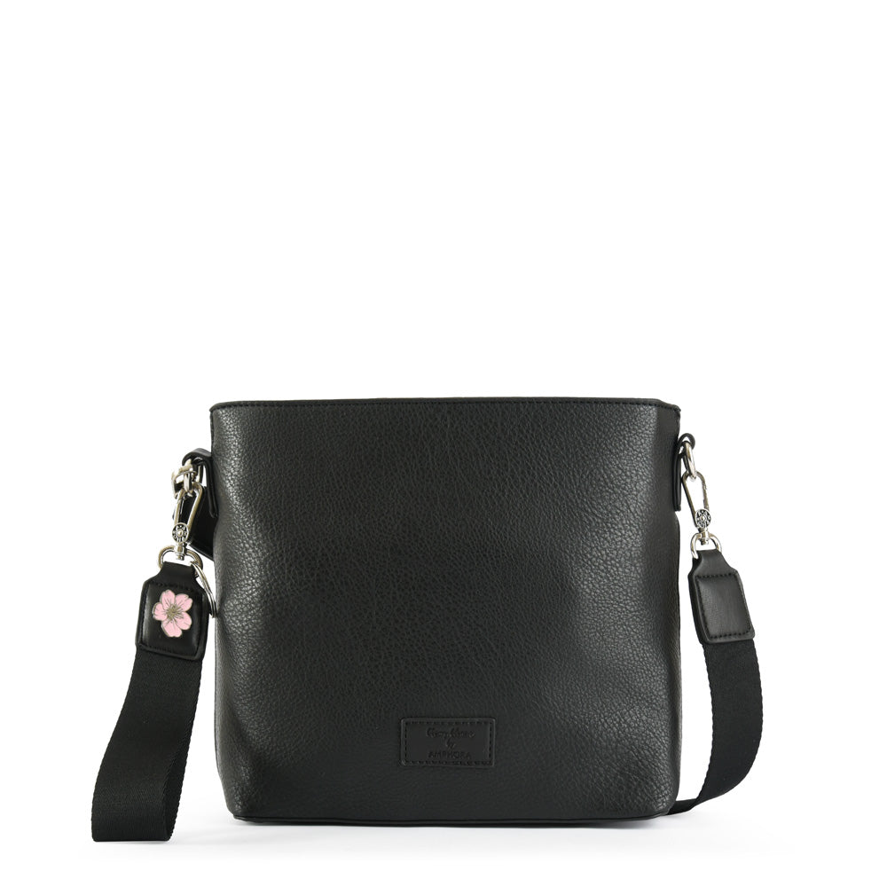 BANDOLERA BLOSSOM NEGRO