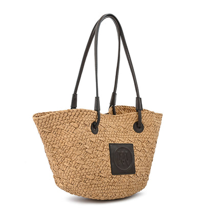 CARTERA DE PLAYA CORALINA BEIGE