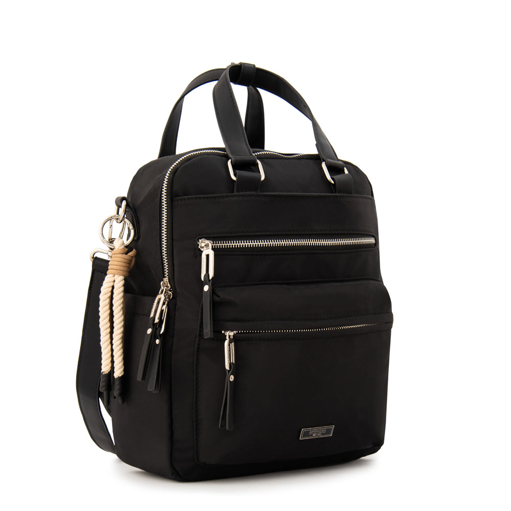 MOCHILA JOSELINA NEGRO LISO