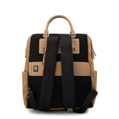 MOCHILA PORTA NOTEBOOK LILIAN TAUPE