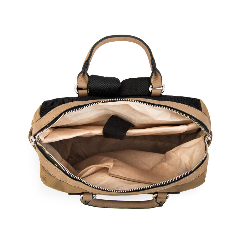 MOCHILA PORTA NOTEBOOK LILIAN TAUPE
