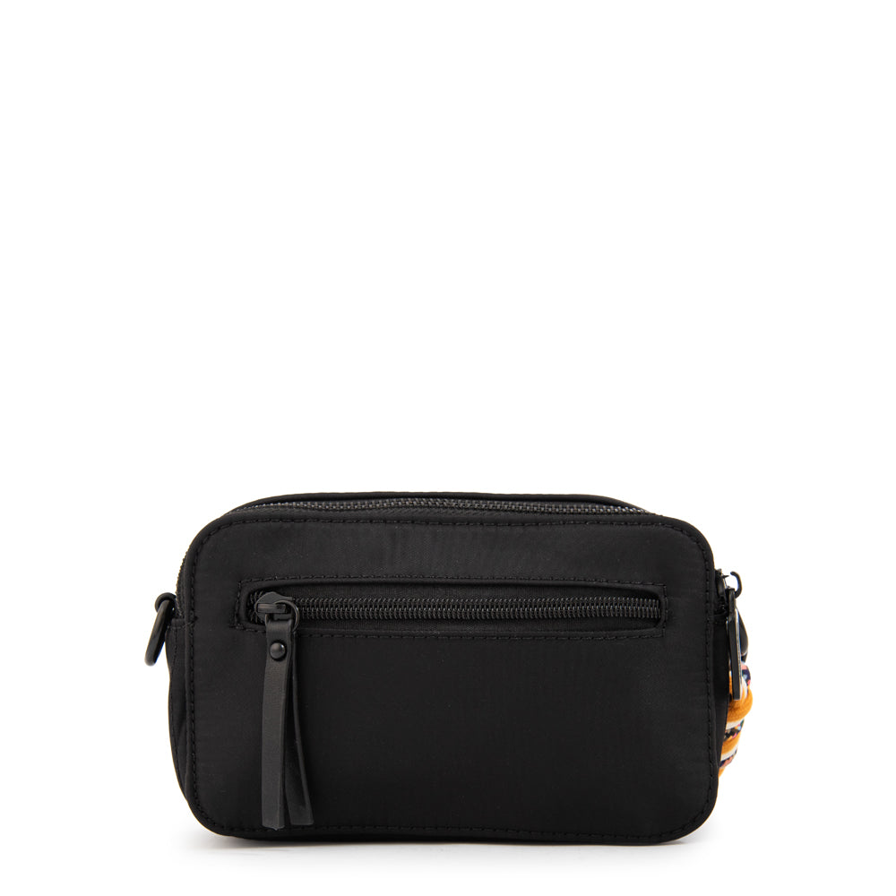 BANDOLERA TINA NEGRO LISO