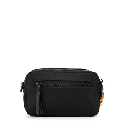 BANDOLERA TINA NEGRO LISO