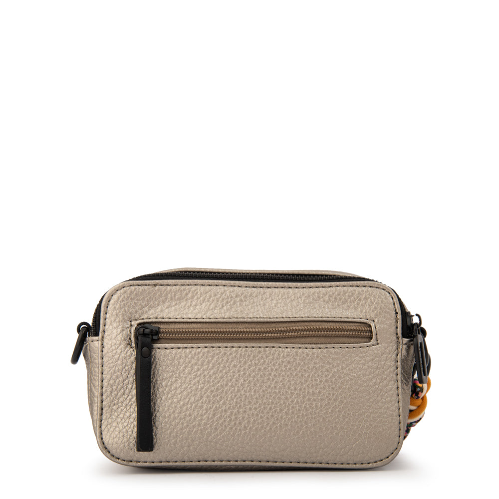 BANDOLERA TINA PLATEADO