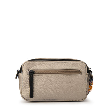 BANDOLERA TINA PLATEADO