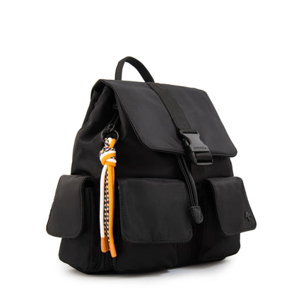 MOCHILA TINA NEGRO LISO