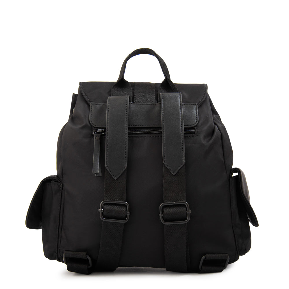 MOCHILA TINA NEGRO LISO