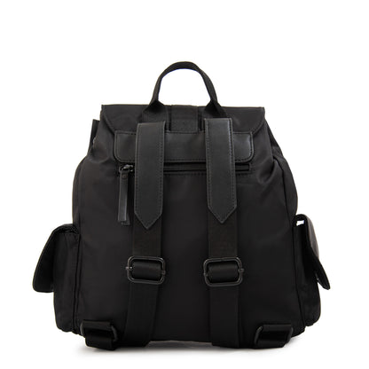 MOCHILA TINA NEGRO LISO