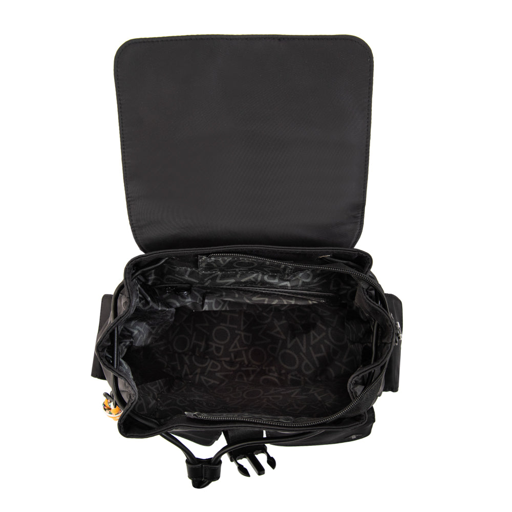 MOCHILA TINA NEGRO LISO