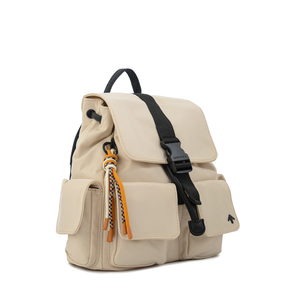 MOCHILA TINA BEIGE