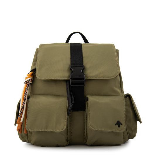 MOCHILA TINA VERDE
