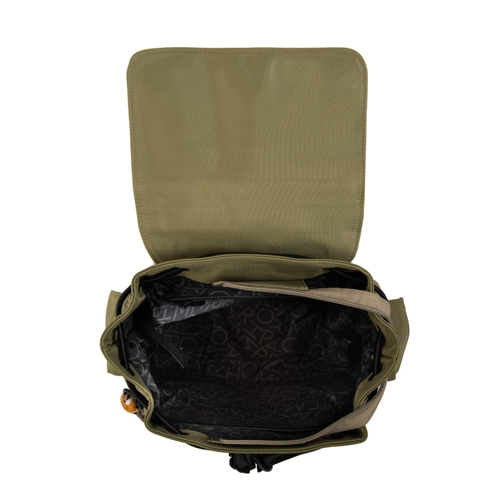 MOCHILA TINA VERDE