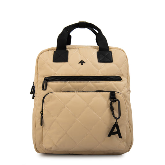 MOCHILA PORTA NOTEBOOK 12" AMALIA BEIGE