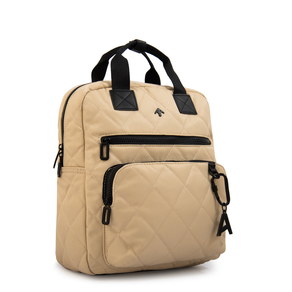 MOCHILA PORTA NOTEBOOK 12" AMALIA BEIGE