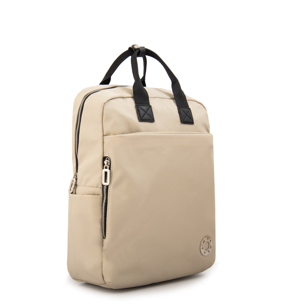 MOCHILA PORTA NOTEBOOK 13" DONNA BEIGE