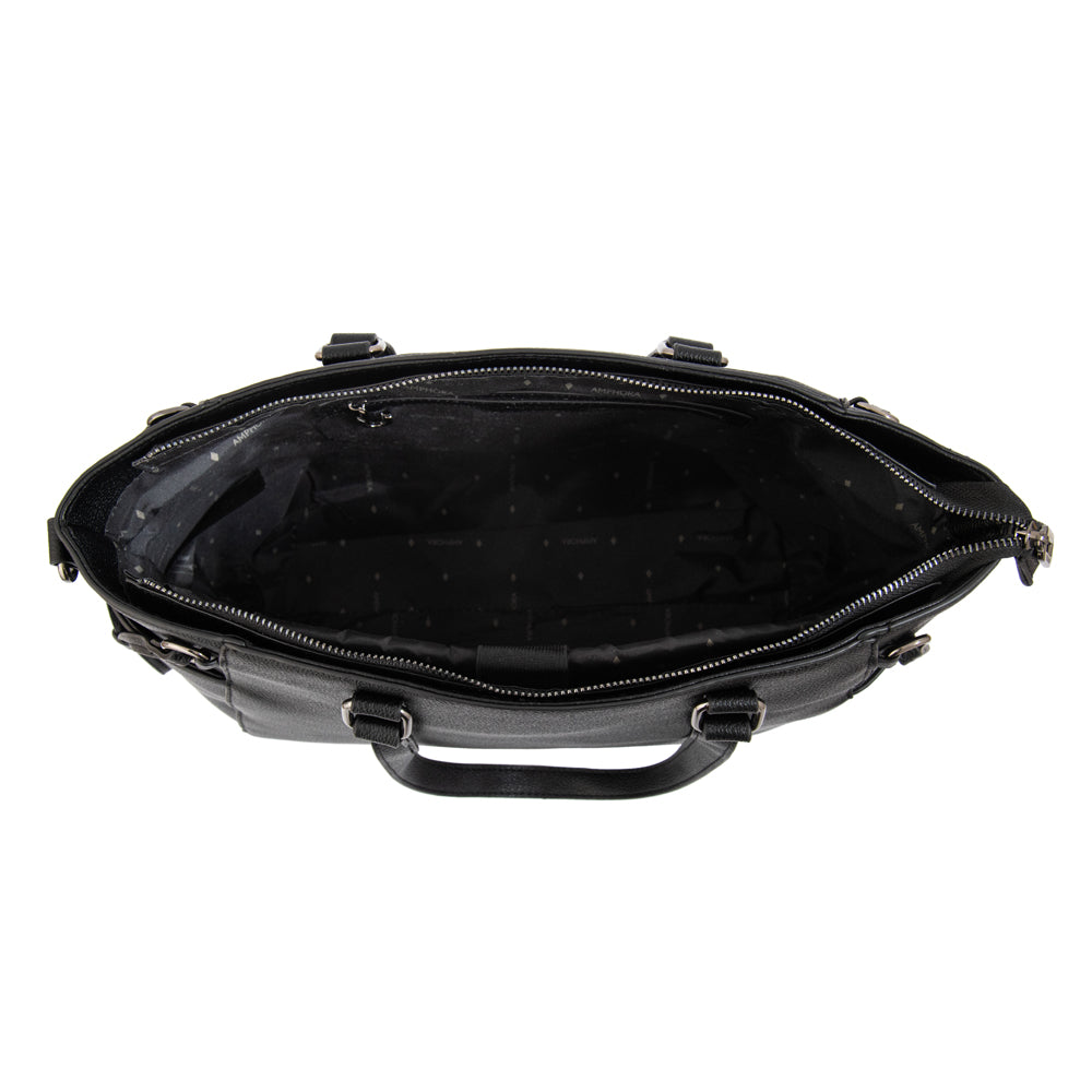 CARTERA PORTA NOTEBOOK 13" ROMINA NEGRO
