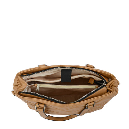 CARTERA PORTA NOTEBOOK 13" ANISA CAMEL