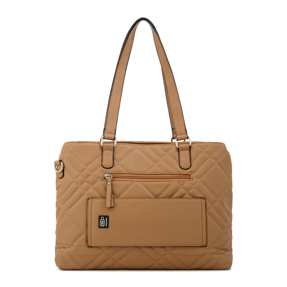 CARTERA PORTA NOTEBOOK 13" ANISA CAMEL