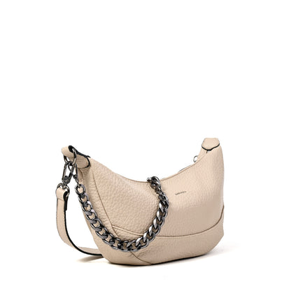 CARTERA CORTE OVAL TAISHA BEIGE