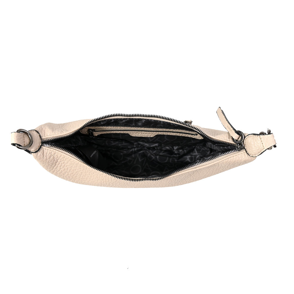 CARTERA CORTE OVAL TAISHA BEIGE