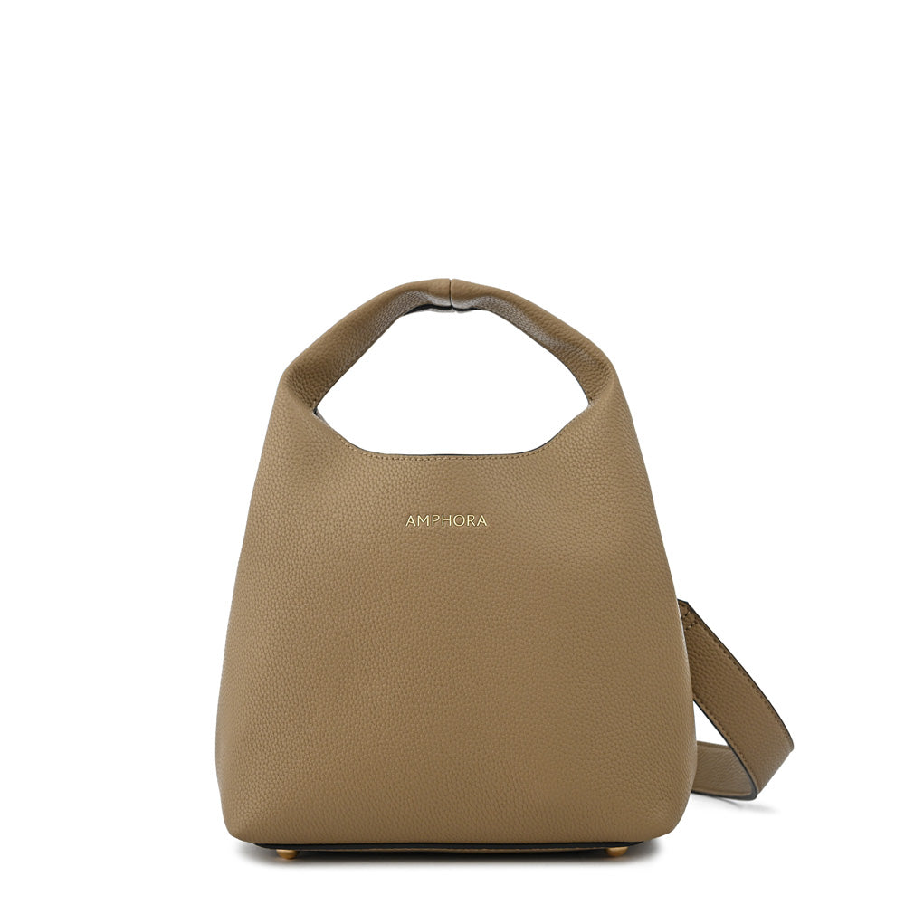 CARTERA CORTE OVAL JOLIE TAUPE
