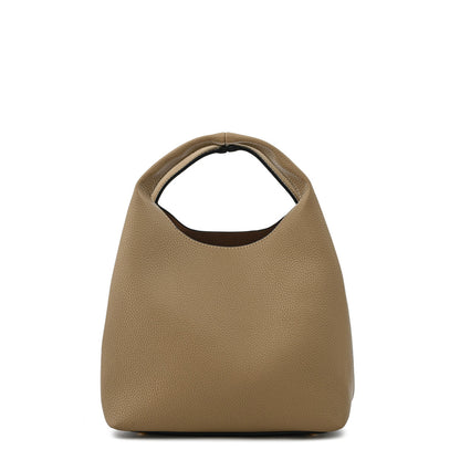CARTERA CORTE OVAL JOLIE TAUPE