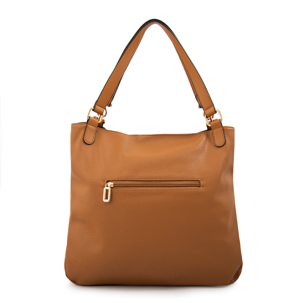 CARTERA CORTE RECTO EUGENIA CAMEL