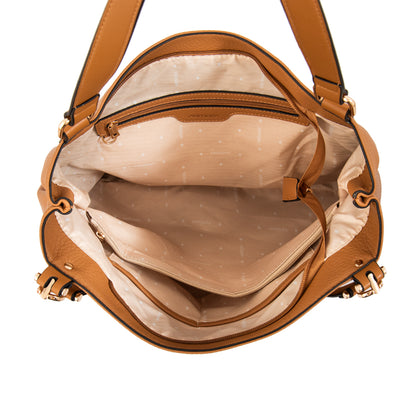 CARTERA CORTE RECTO EUGENIA CAMEL