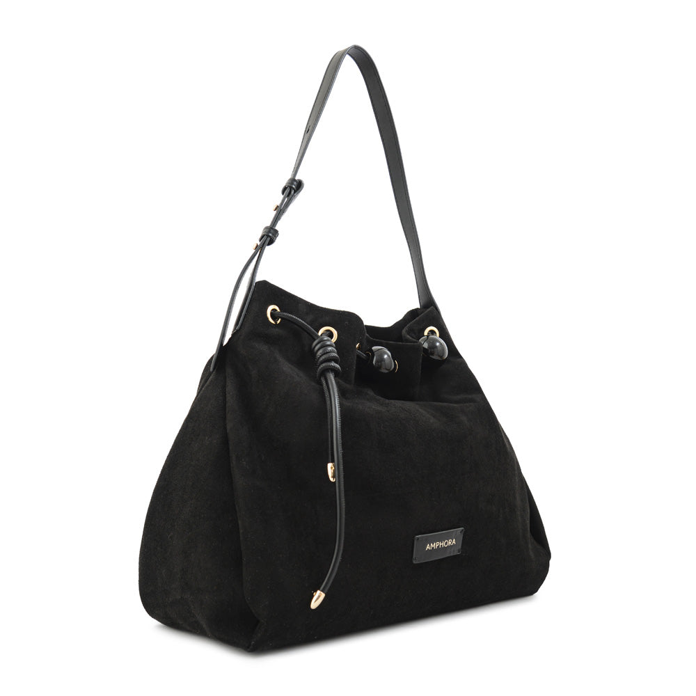 CARTERA CORTE RECTO CIFER NEGRO EFECTO GAMUZA