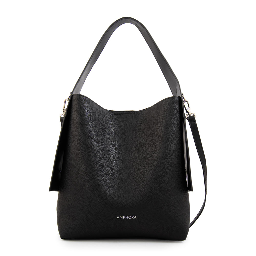 CARTERA CORTE RECTO IRIS NEGRO