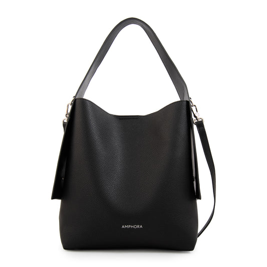 CARTERA CORTE RECTO IRIS NEGRO