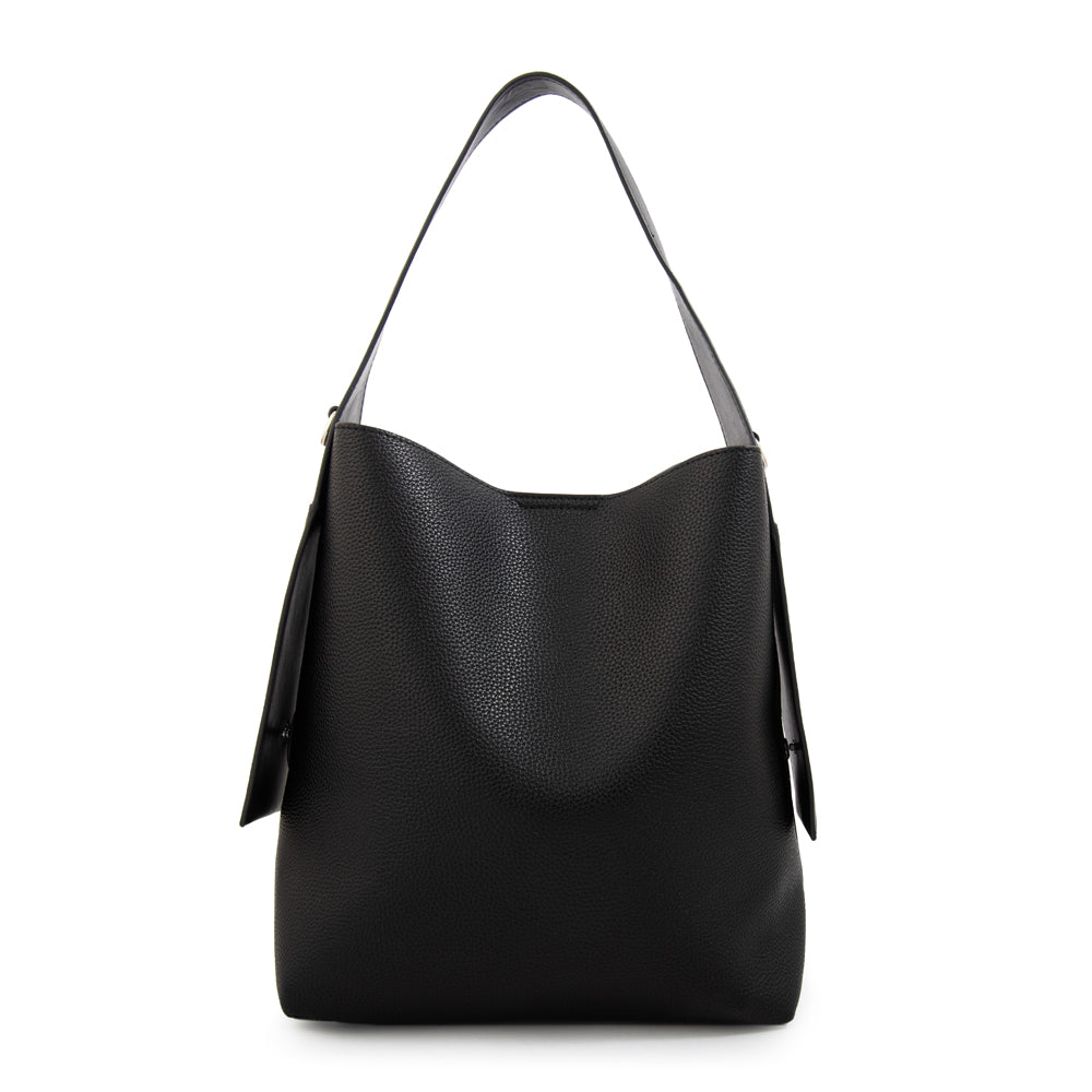 CARTERA CORTE RECTO IRIS NEGRO