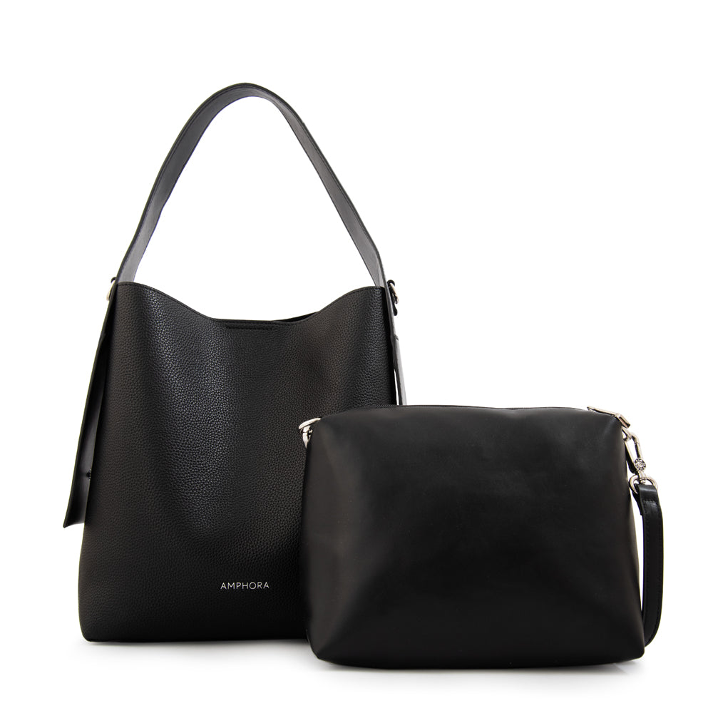 CARTERA CORTE RECTO IRIS NEGRO