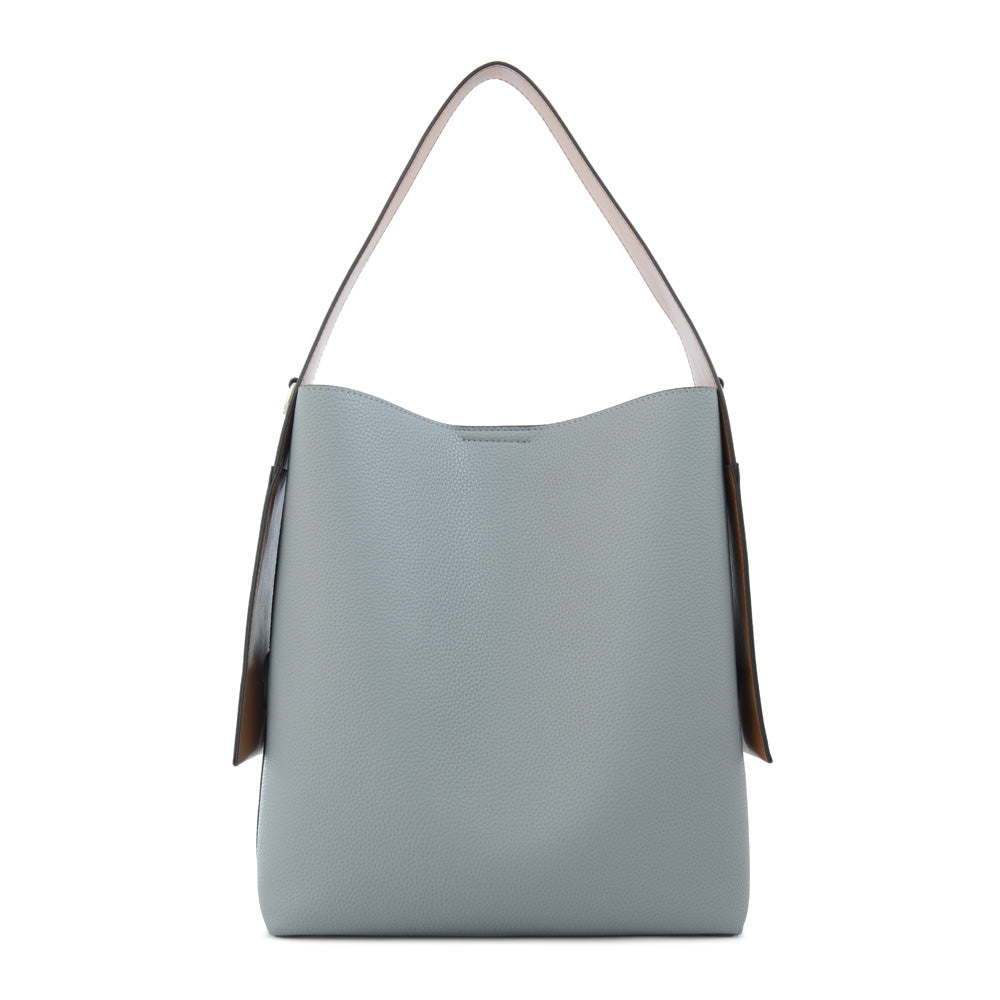 CARTERA CORTE RECTO IRIS AZUL