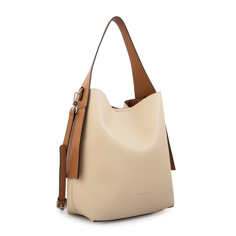 CARTERA CORTE RECTO IRIS BLANCO