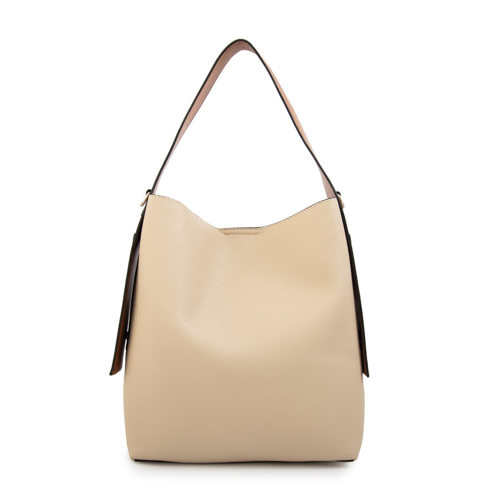 CARTERA CORTE RECTO IRIS BLANCO